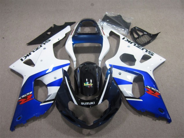Carene Suzuki GSXR 1000 K1 2000-2002 - Bianco Blu