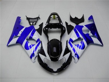 Carene Suzuki GSXR 1000 K1 2000-2002 - Blu Bianco
