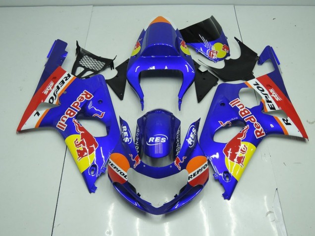 Carene Suzuki GSXR 1000 K1 2000-2002 - Blu Red Bull