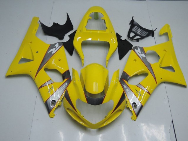 Carene Suzuki GSXR 1000 K1 2000-2002 - Giallo & Grigio