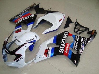 Carene Suzuki GSXR 1000 K1 2000-2002 - Nero Bianco Blu
