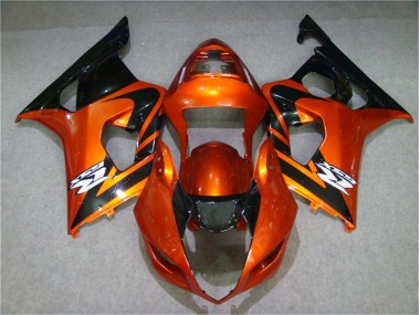 Carene Suzuki GSXR 1000 K3 2003-2004 - Arancia Nero