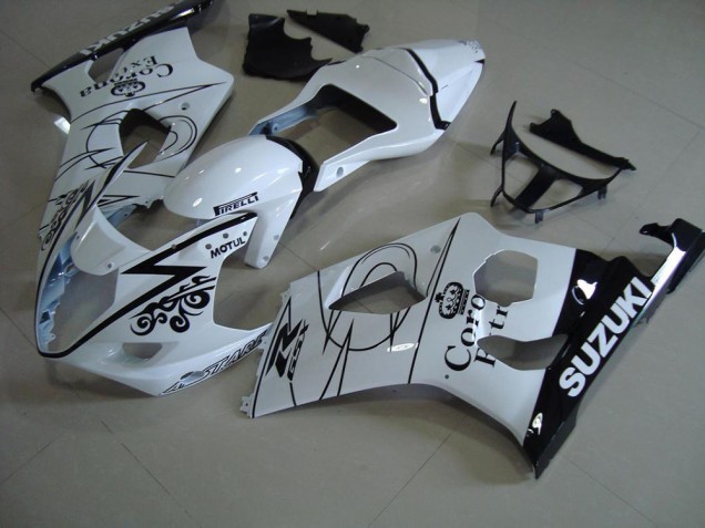 Carene Suzuki GSXR 1000 K3 2003-2004 - Bianco Corona
