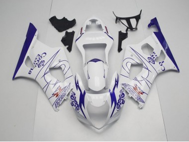 Carene Suzuki GSXR 1000 K3 2003-2004 - Blu Bianco Corona