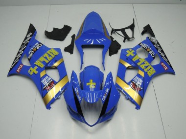 Carene Suzuki GSXR 1000 K3 2003-2004 - Blu Rizla