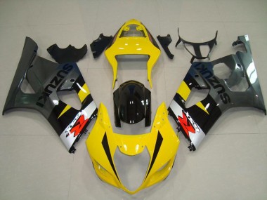 Carene Suzuki GSXR 1000 K3 2003-2004 - Giallo Grigio