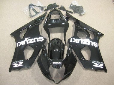 Carene Suzuki GSXR 1000 K3 2003-2004 - Nero Bianco Decal