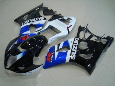 Carene Suzuki GSXR 1000 K3 2003-2004 - Nero Blu Bianco