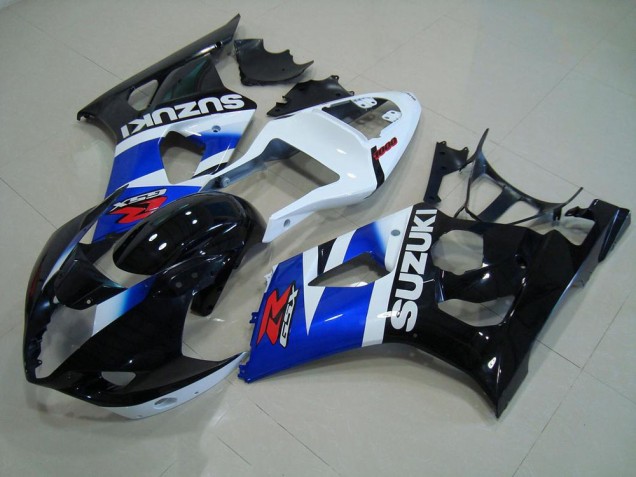 Carene Suzuki GSXR 1000 K3 2003-2004 - Nero Blu Bianco