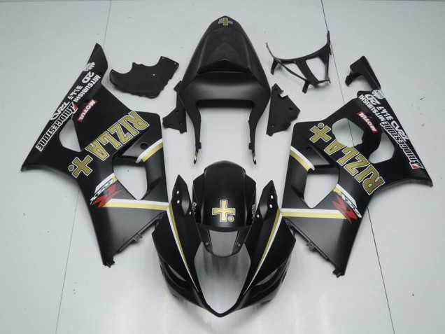 Carene Suzuki GSXR 1000 K3 2003-2004 - Nero Opaco Rizla