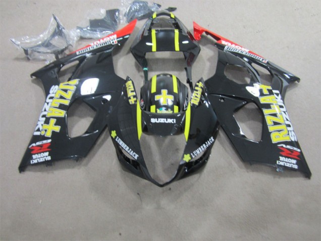 Carene Suzuki GSXR 1000 K3 2003-2004 - Nero Rizla Carene Suzuki GSXR 1000 K3 2003-2004 - Nero Rizla