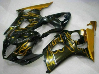 Carene Suzuki GSXR 1000 K3 2003-2004 - Oro Nero