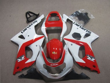 Carene Suzuki GSXR 1000 K3 2003-2004 - Rosso Bianco