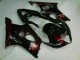Carene Suzuki GSXR 1000 K3 2003-2004 - Rosso Fiamma