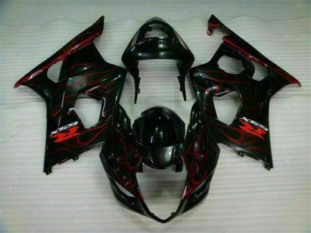 Carene Suzuki GSXR 1000 K3 2003-2004 - Rosso Fiamma