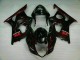 Carene Suzuki GSXR 1000 K3 2003-2004 - Rosso Fiamma