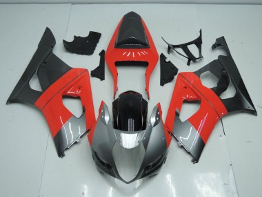 Carene Suzuki GSXR 1000 K3 2003-2004 - Rosso & Grigio
