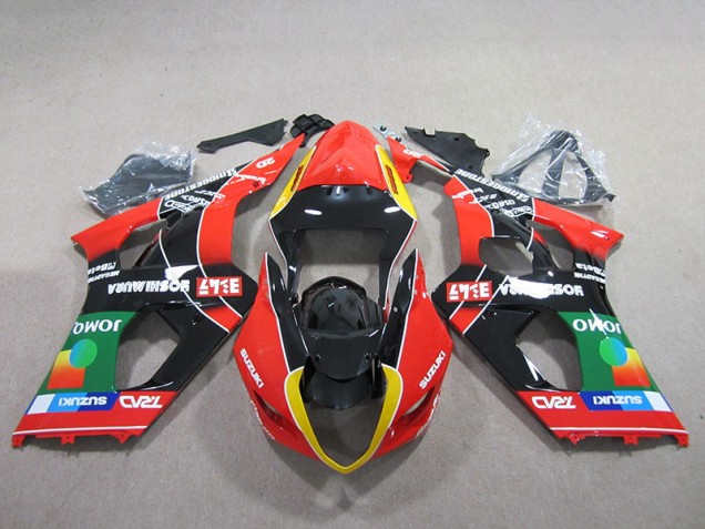 Carene Suzuki GSXR 1000 K3 2003-2004 - Rosso Verde Nero Carene Suzuki GSXR 1000 K3 2003-2004 - Rosso Verde Nero