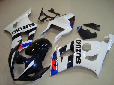 Carene Suzuki GSXR 1000 K3 2003-2004 - Scuro Blu Bianco