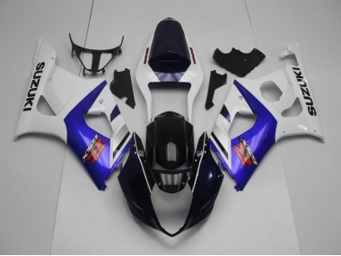 Carene Suzuki GSXR 1000 K3 2003-2004 - Scuro Blu Front & Blu