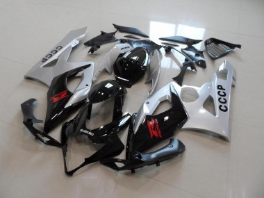 Carene Suzuki GSXR 1000 K5 2005-2006 - Argento Nero