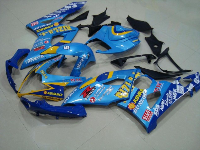 Carene Suzuki GSXR 1000 K5 2005-2006 - Blu Rizla Carene Suzuki GSXR 1000 K5 2005-2006 - Blu Rizla