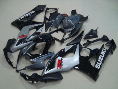 Carene Suzuki GSXR 1000 K5 2005-2006 - Grigio Nero Argento