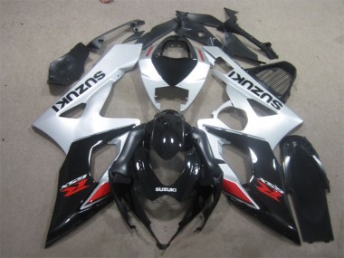Carene Suzuki GSXR 1000 K5 2005-2006 - Nero Bianco