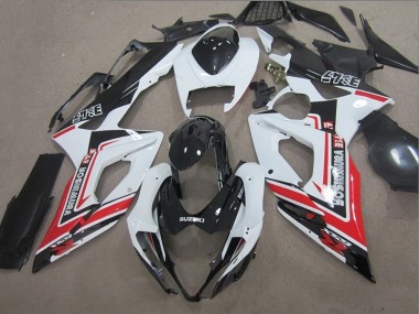 Carene Suzuki GSXR 1000 K5 2005-2006 - Nero Bianco Rosso