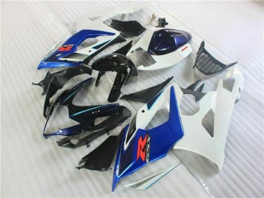 Carene Suzuki GSXR 1000 K5 2005-2006 - Nero Blu Bianco