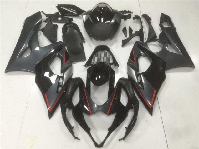 Carene Suzuki GSXR 1000 K5 2005-2006 - Nero Grigio Carene Suzuki GSXR 1000 K5 2005-2006 - Nero Grigio