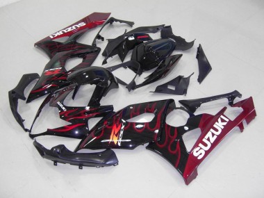 Carene Suzuki GSXR 1000 K5 2005-2006 - Rosso Fiamma