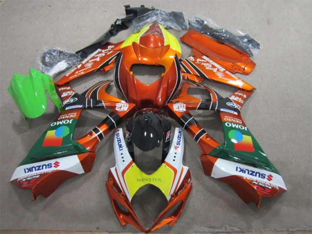 Carene Suzuki GSXR 1000 K7 2007-2008 - Arancia Giallo Monster Carene Suzuki GSXR 1000 K7 2007-2008 - Arancia Giallo Monster