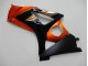 Carene Suzuki GSXR 1000 K7 2007-2008 - Arancia Nero Carene Suzuki GSXR 1000 K7 2007-2008 - Arancia Nero