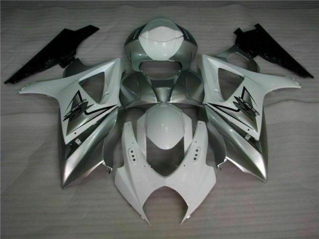 Carene Suzuki GSXR 1000 K7 2007-2008 - Argento Bianco Carene Suzuki GSXR 1000 K7 2007-2008 - Argento Bianco