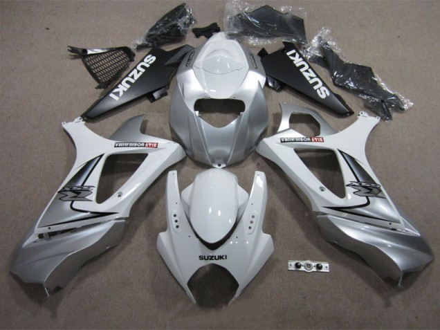 Carene Suzuki GSXR 1000 K7 2007-2008 - Bianco Argento