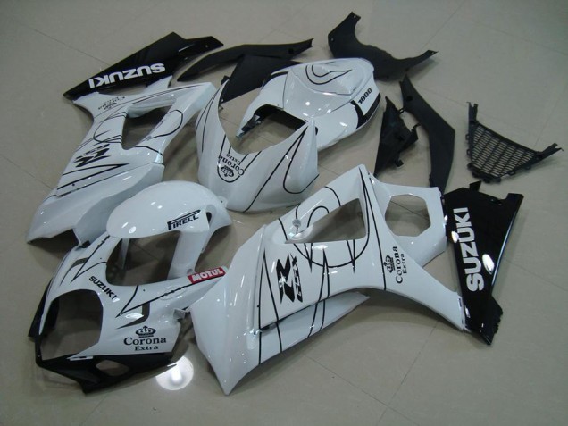 Carene Suzuki GSXR 1000 K7 2007-2008 - Bianco Corona Carene Suzuki GSXR 1000 K7 2007-2008 - Bianco Corona
