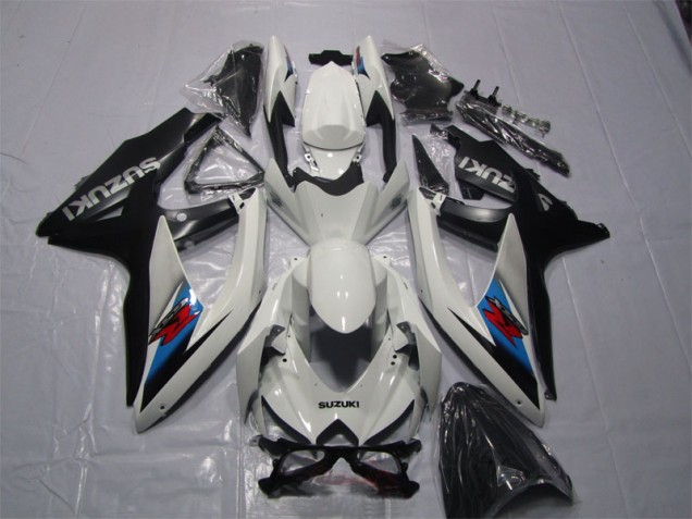 Carene Suzuki GSXR 1000 K7 2007-2008 - Bianco Nero Carene Suzuki GSXR 1000 K7 2007-2008 - Bianco Nero