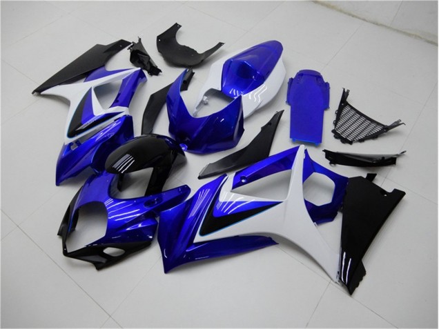 Carene Suzuki GSXR 1000 K7 2007-2008 - Blu Bianco Nero Carene Suzuki GSXR 1000 K7 2007-2008 - Blu Bianco Nero