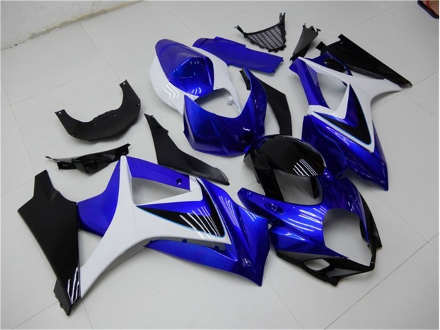 Carene Suzuki GSXR 1000 K7 2007-2008 - Blu Bianco Nero Carene Suzuki GSXR 1000 K7 2007-2008 - Blu Bianco Nero