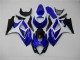 Carene Suzuki GSXR 1000 K7 2007-2008 - Blu Bianco Nero Carene Suzuki GSXR 1000 K7 2007-2008 - Blu Bianco Nero