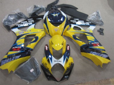 Carene Suzuki GSXR 1000 K7 2007-2008 - Giallo Blu