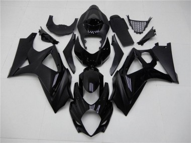 Carene Suzuki GSXR 1000 K7 2007-2008 - Lucido Nero Opaco