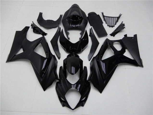 Carene Suzuki GSXR 1000 K7 2007-2008 - Lucido Nero Opaco