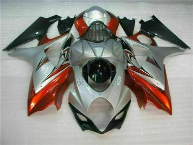 Carene Suzuki GSXR 1000 K7 2007-2008 - Marrone Argento