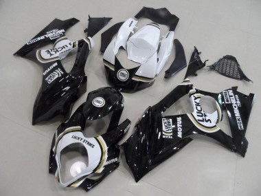Carene Suzuki GSXR 1000 K7 2007-2008 - Nero Lucky Strike