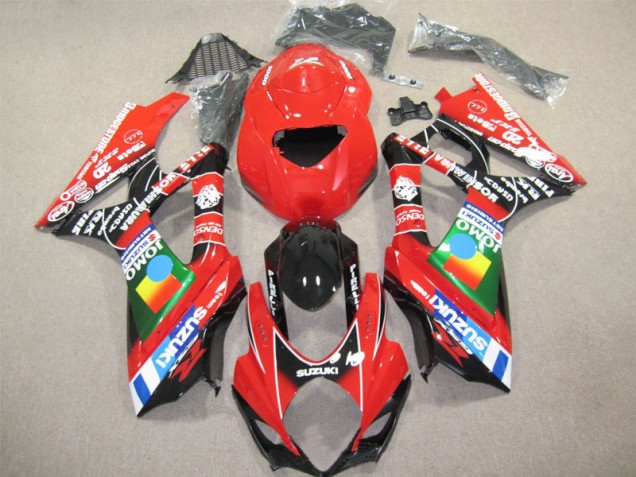 Carene Suzuki GSXR 1000 K7 2007-2008 - Rosso Nero Carene Suzuki GSXR 1000 K7 2007-2008 - Rosso Nero