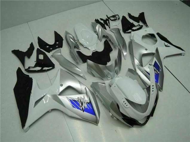 Carene Suzuki GSXR 1000 K9 2009-2016 - Argento Bianco