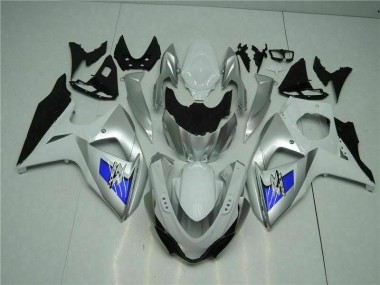Carene Suzuki GSXR 1000 K9 2009-2016 - Argento Bianco