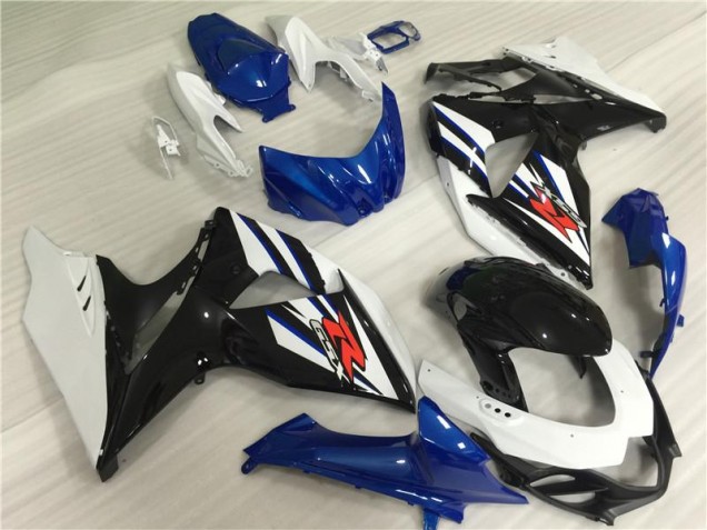 Carene Suzuki GSXR 1000 K9 2009-2016 - Bianco Blu Nero Carene Suzuki GSXR 1000 K9 2009-2016 - Bianco Blu Nero